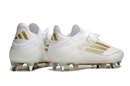 BOTA DE FUTBOL ADIDAS F50 SG ELITE - BLANCO/DORADA