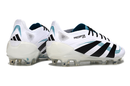 BOTA DE FUTBOL ADIDAS PREDATOR TONGUE FG ELITE - BLANCO/AZUL